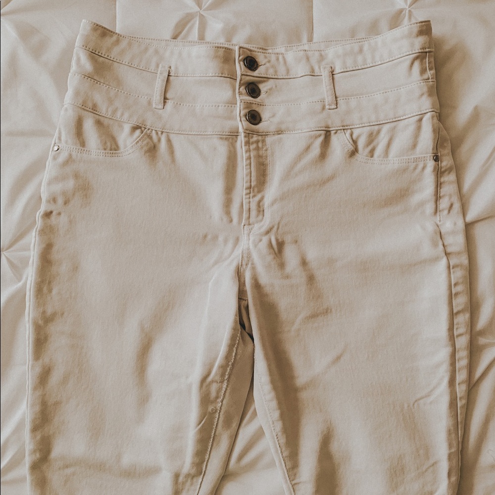 charlotte russe white jeans